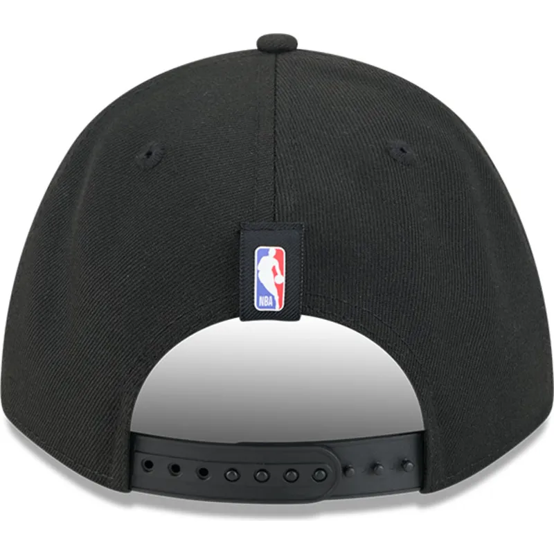 petten-gebogen-zwart-snapback-9forty-m-crown-draft-2025-van-chicago-bulls-nba-van-new-era
