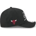 petten-gebogen-zwart-snapback-9forty-m-crown-draft-2025-van-chicago-bulls-nba-van-new-era