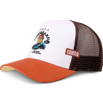 Petten gebogen bruin snapback Lemon HFT van Coastal