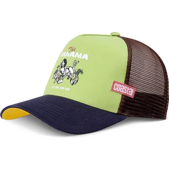 Petten gebogen multicolor snapback van Coastal