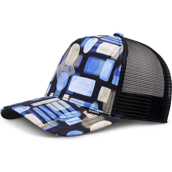 Gorra trucker azul y negra ShirtFab 1 HFT de Djinns