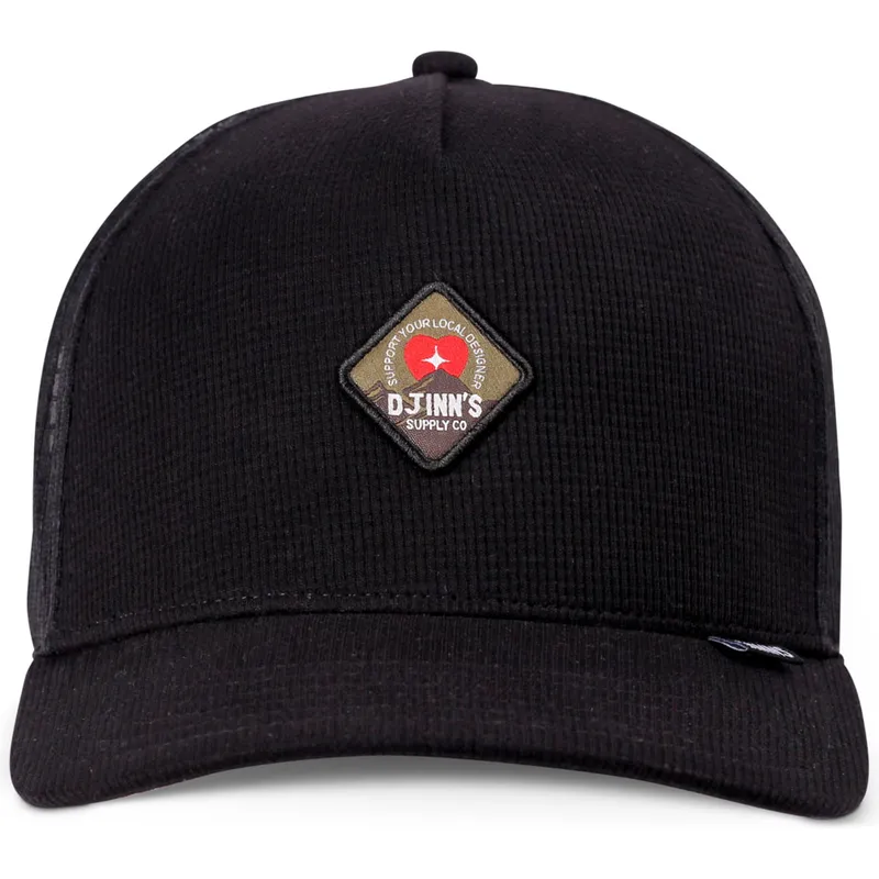 petten-gebogen-zwart-snapback-van-djinns