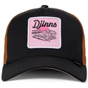 gorra-trucker-sort-og-brun-do-nothing-club-hft-dnc-pool-af-djinns
