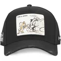 petten-gebogen-zwart-snapback-tom-en-jerry-looney-tunes-van-capslab