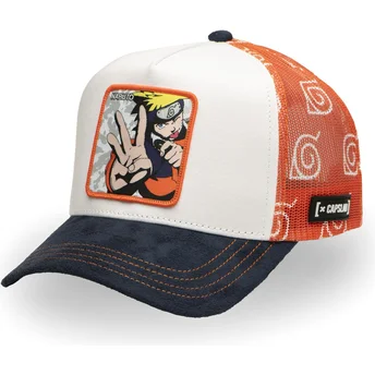 Petten gebogen meerkleurig snapback UZU Naruto Uzumaki Naruto van Capslab