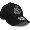 new-era-curved-brim-9forty-core-newcastle-united-football-club-premier-league-black-adjustable-cap