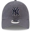 petten-gebogen-grijs-verstelbare-band-9twenty-core-classics-van-new-york-yankees-mlb-van-new-era