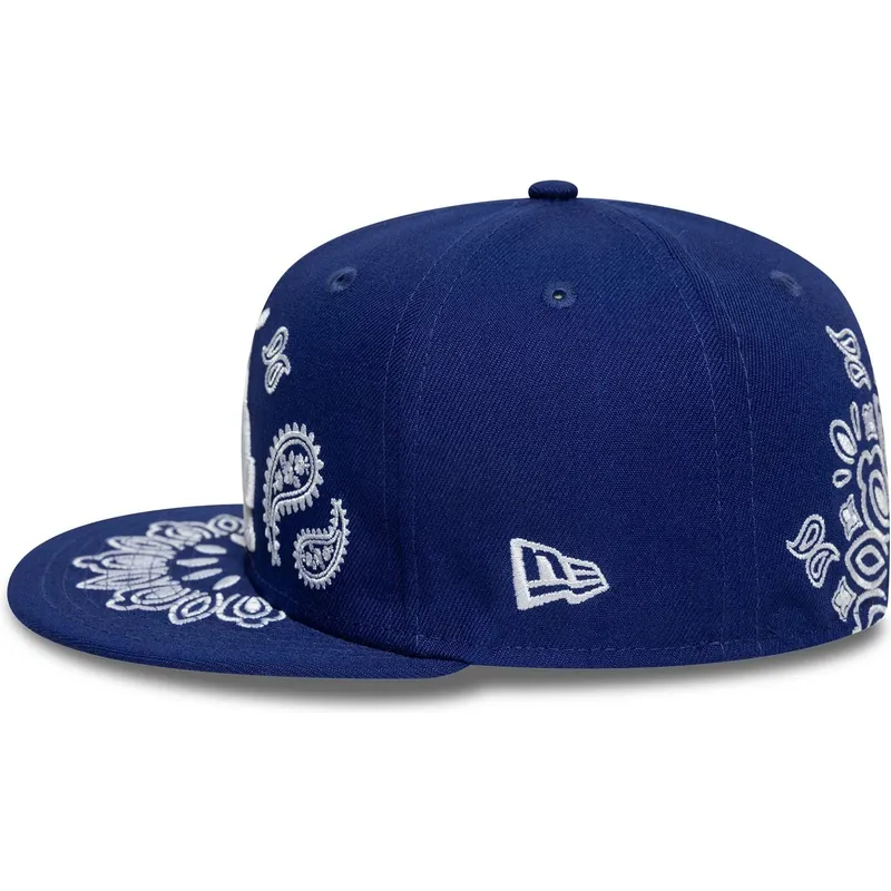 bla-platt-keps-justerad-59fifty-paisley-los-angeles-dodgers-mlb-fran-new-era