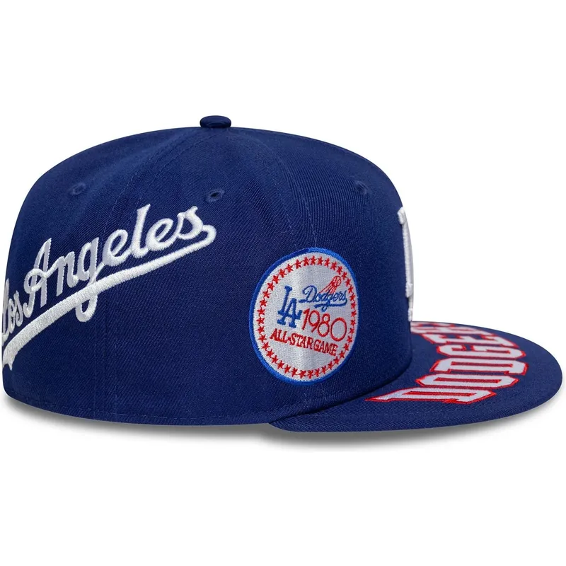 petten-plat-blauw-fitted-59fifty-all-over-van-los-angeles-dodgers-mlb-van-new-era