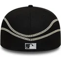 petten-plat-zwart-fitted-59fifty-chain-wrap-van-chicago-white-sox-mlb-van-new-era