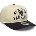 beige-och-marinbla-bojd-keps-snapback-19twenty-heritage-new-york-yankees-mlb-fran-new-era