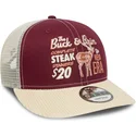 petten-gebogen-rood-snapback-9fifty-van-new-era