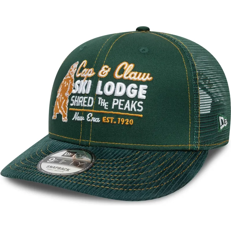 cappellino-curvo-verde-snapback-9fifty-cord-di-new-era