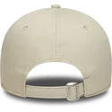 beige-justerbar-bojd-keps-med-gront-logo-9forty-league-essential-oakland-athletics-mlb-fran-new-era