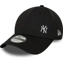 schwarze-gebogene-snapback-kappe-9forty-flawless-mesh-der-new-york-yankees-mlb-von-new-era