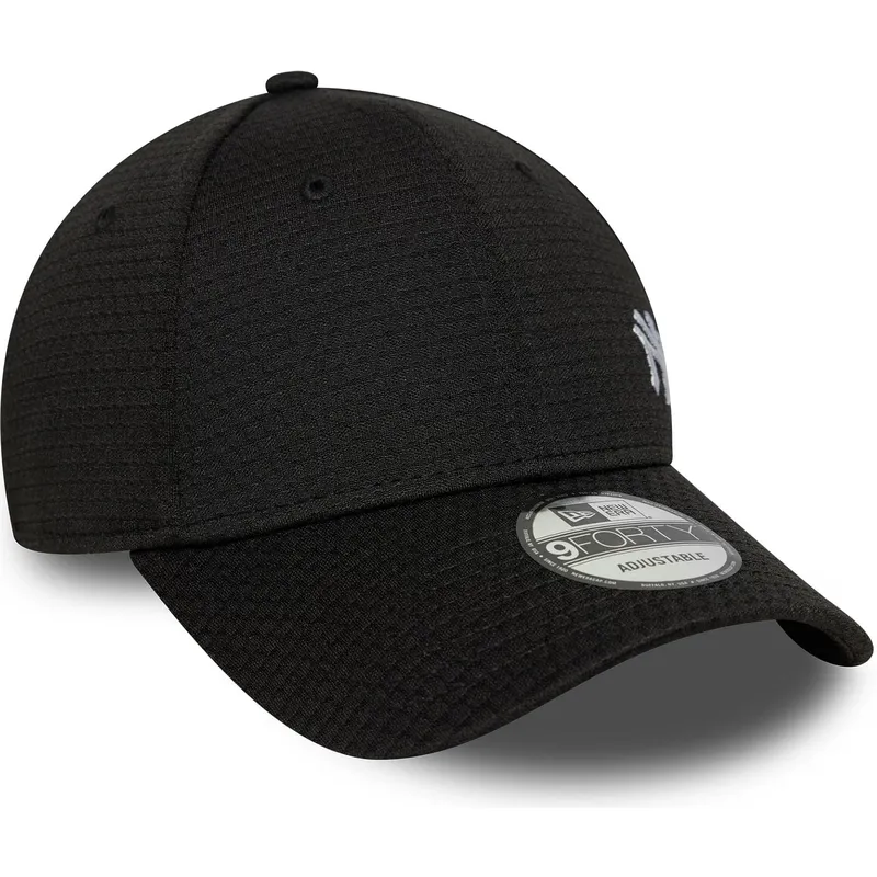 petten-gebogen-zwart-snapback-9forty-flawless-mesh-van-new-york-yankees-mlb-van-new-era