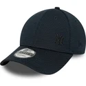 marineblaue-gebogene-snapback-kappe-mit-blauem-logo-9forty-flawless-mesh-der-new-york-yankees-mlb-von-new-era