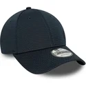 cappellino-visiera-curva-blu-marino-snapback-con-logo-blu-9forty-flawless-mesh-di-new-york-yankees-mlb-di-new-era