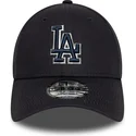 justerbar-morkbla-bojd-keps-med-bla-logga-9forty-team-outline-fran-los-angeles-dodgers-mlb-av-new-era