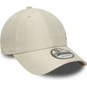 beige-justerbar-buet-kasket-med-beige-logo-9forty-tonal-flawless-af-new-york-yankees-mlb-fra-new-era
