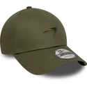gron-justerbar-kurvet-kasket-med-gront-logo-9forty-seasonal-fra-mclaren-racing-formula-1-af-new-era