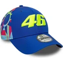 gorra-curva-azul-snapback-9forty-fanwear-de-valentino-rossi-vr46-motogp-de-new-era
