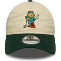gorra-curva-beige-y-verde-ajustable-9twenty-de-garfield-de-new-era
