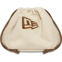 petten-gebogen-beige-verstelbare-band-marron-9twenty-leather-van-new-york-yankees-mlb-van-new-era