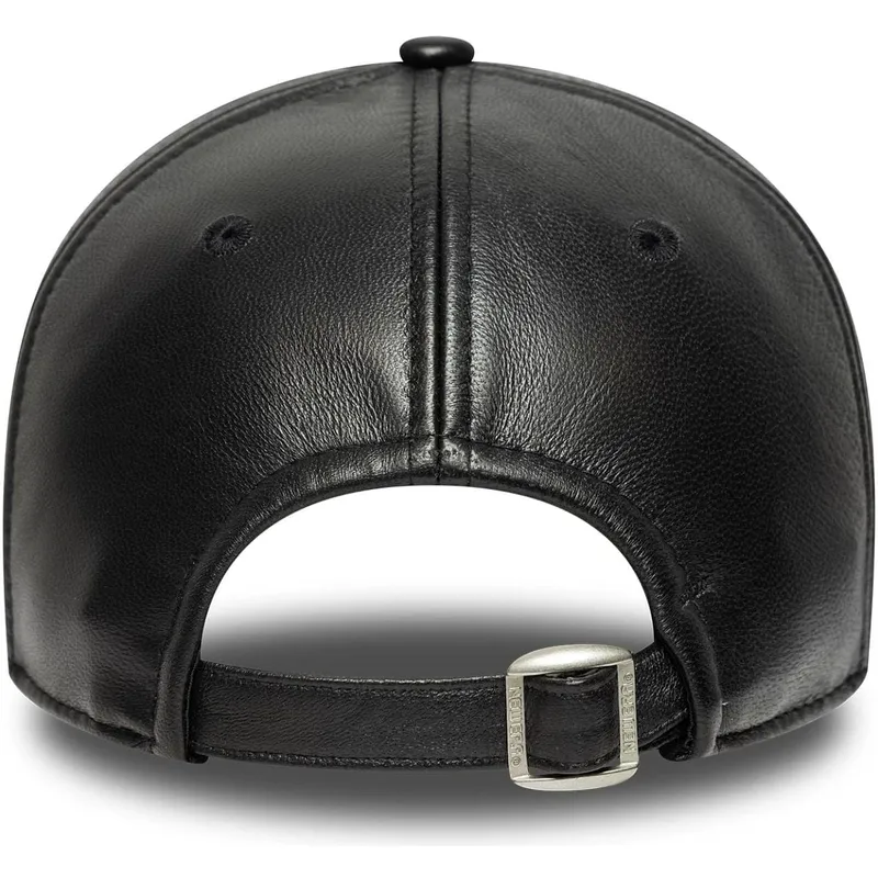 czarna-zakrzywiona-czapka-regulowana-9twenty-leather-new-york-yankees-mlb-od-new-era