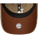 new-era-curved-brim-9twenty-houndstooth-los-angeles-dodgers-mlb-brown-adjustable-cap