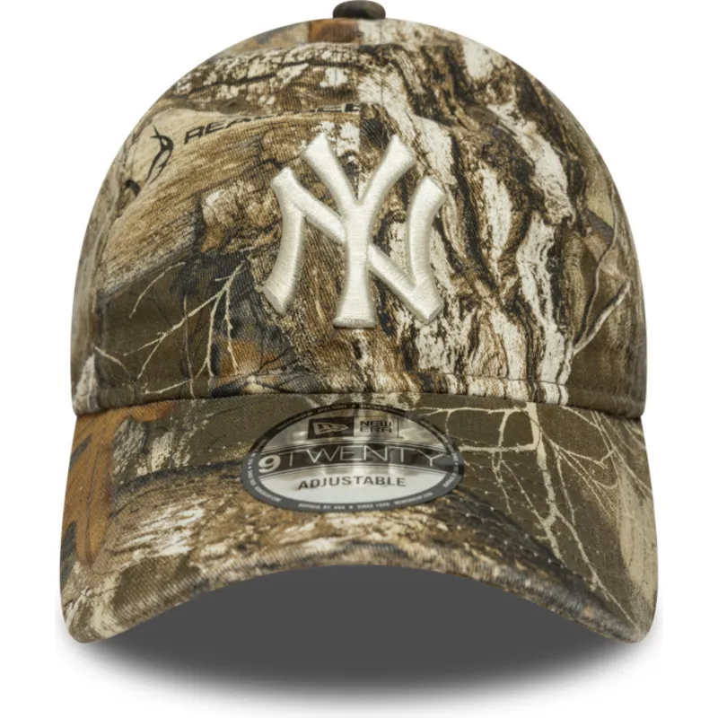 petten-gebogen-camouflage-verstelbaar-9twenty-realtree-van-new-york-yankees-mlb-van-new-era