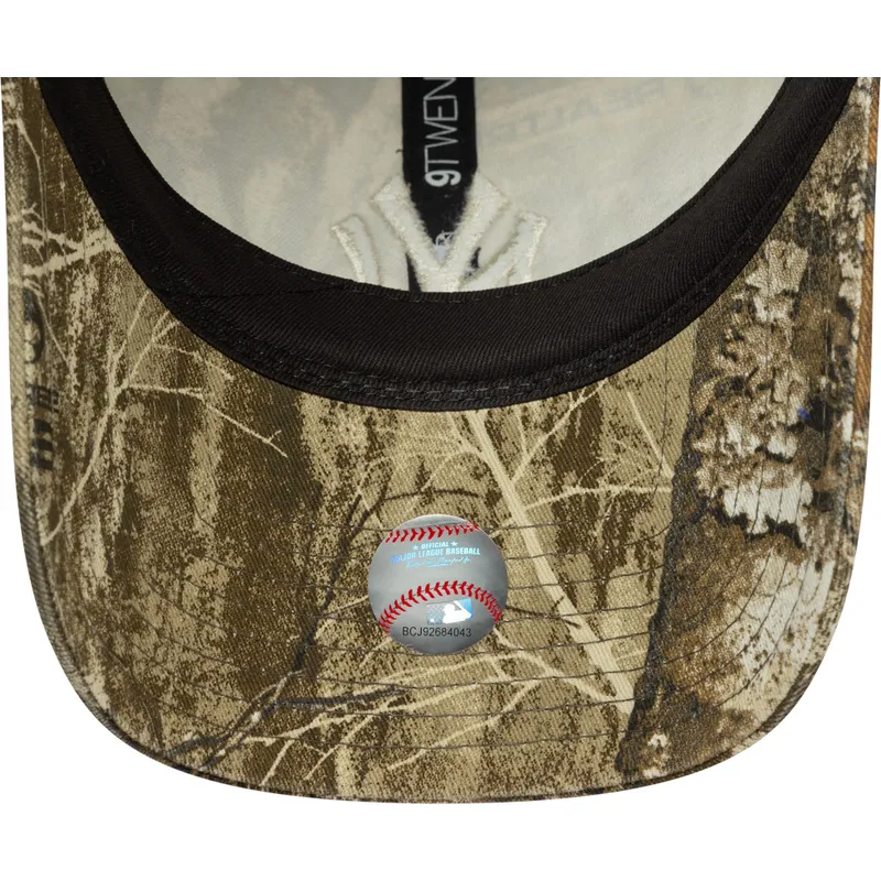 petten-gebogen-camouflage-verstelbaar-9twenty-realtree-van-new-york-yankees-mlb-van-new-era
