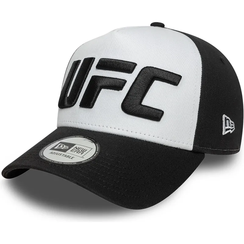 petten-gebogen-zwart-snapback-a-frame-core-van-ufc-ultimate-fighting-championship-van-new-era