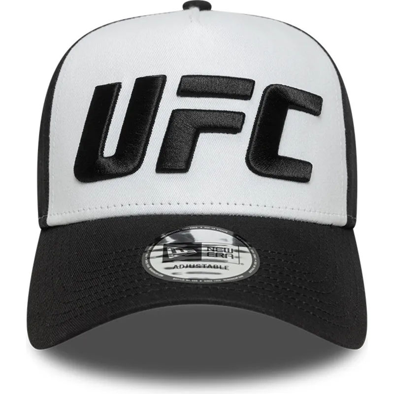 petten-gebogen-zwart-snapback-a-frame-core-van-ufc-ultimate-fighting-championship-van-new-era