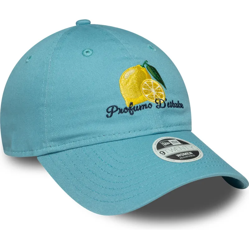 petten-gebogen-blauw-verstelbare-band-9twenty-van-new-era