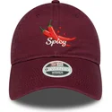 gorra-curva-granate-ajustable-para-mujer-9twenty-phrase-spicy-de-new-era