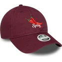 gorra-curva-granate-ajustable-para-mujer-9twenty-phrase-spicy-de-new-era