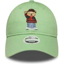gorra-curva-verde-claro-ajustable-para-mujer-9twenty-bear-de-ac-milan-serie-a-de-new-era