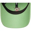 petten-gebogen-groen-verstelbaar-9twenty-bear-van-ac-milan-serie-a-van-new-era