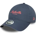 new-era-9twenty-nashville-city-justerbar-bla-buet-kasket-til-kvinder