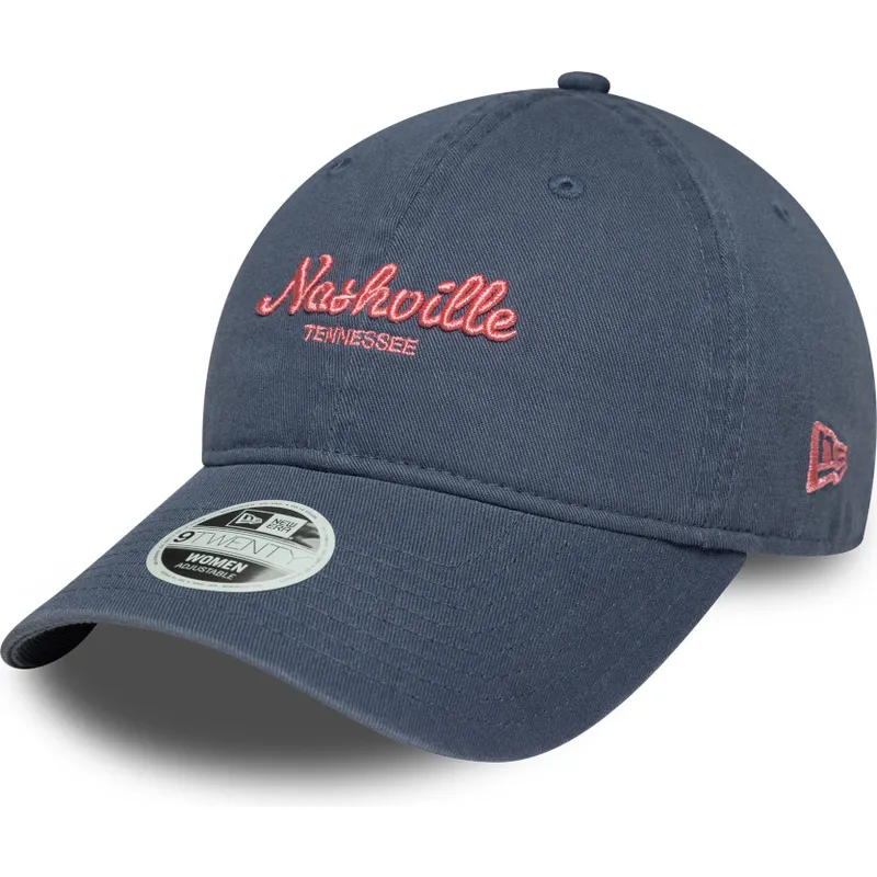 petten-gebogen-blauw-verstelbare-band-9twenty-city-van-nashville-van-new-era