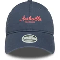 new-era-9twenty-nashville-city-justerbar-bla-buet-kasket-til-kvinder