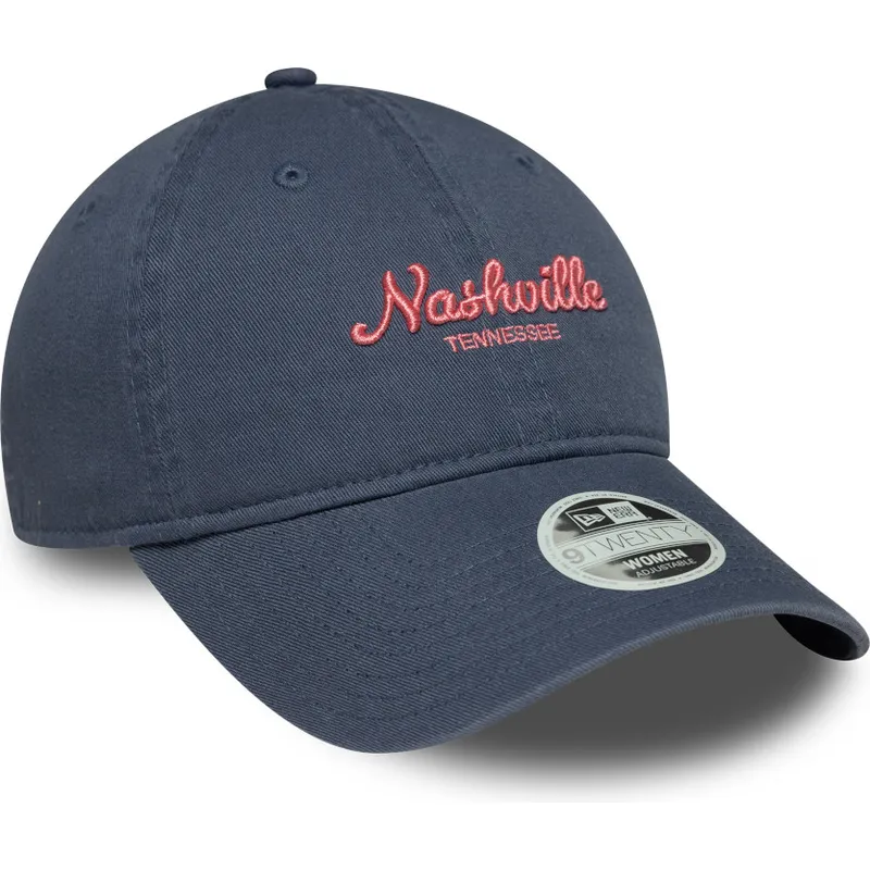 petten-gebogen-blauw-verstelbare-band-9twenty-city-van-nashville-van-new-era