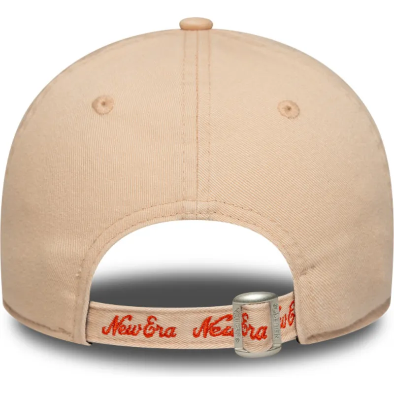 petten-gebogen-roze-verstelbare-band-9twenty-city-van-los-angeles-van-new-era