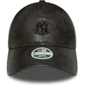 gorra-curva-negra-ajustable-para-mujer-con-logo-negro-9twenty-tonal-de-new-york-yankees-mlb-de-new-era