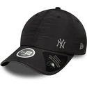 cappellino-curvo-nero-regolabile-da-donna-open-back-flawless-dei-new-york-yankees-mlb-di-new-era