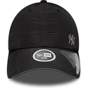 new-york-yankees-mlb-new-era-justerbar-svart-kurvkeps-for-kvinnor-med-oppen-rygg-flawless