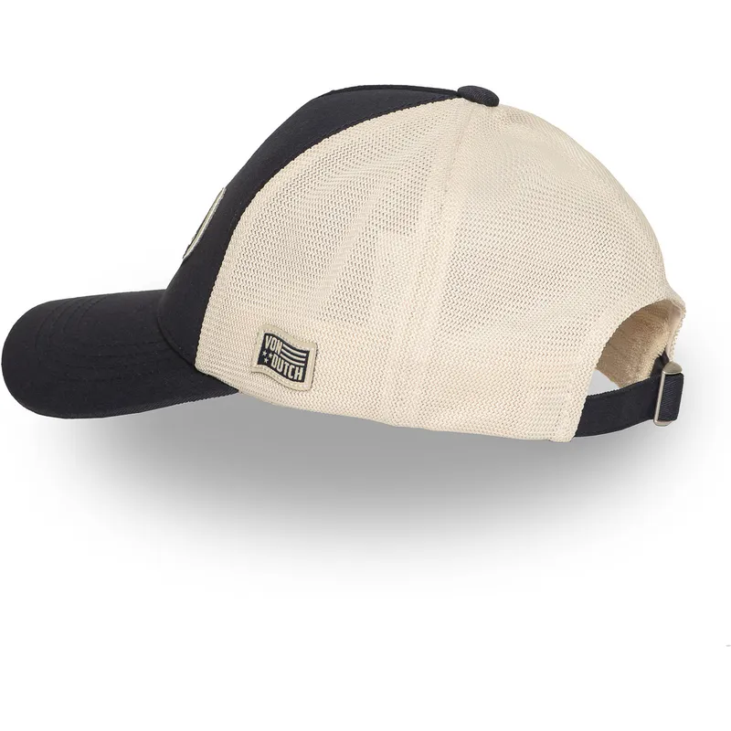 schwarze-und-beige-verstellbare-trucker-kappe-lof-b31-von-von-dutch