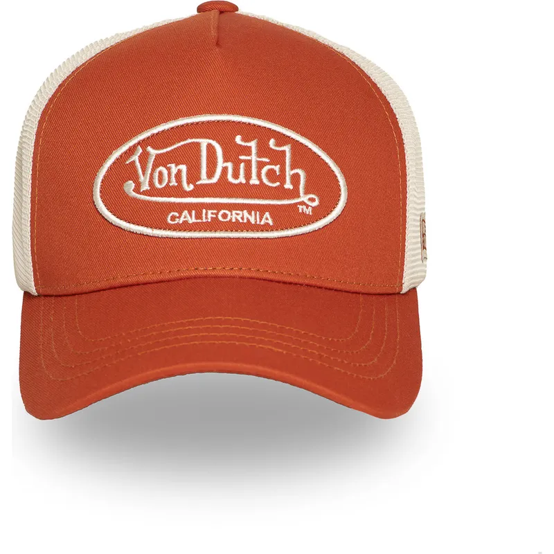 petten-gebogen-oranje-verstelbare-band-van-von-dutch