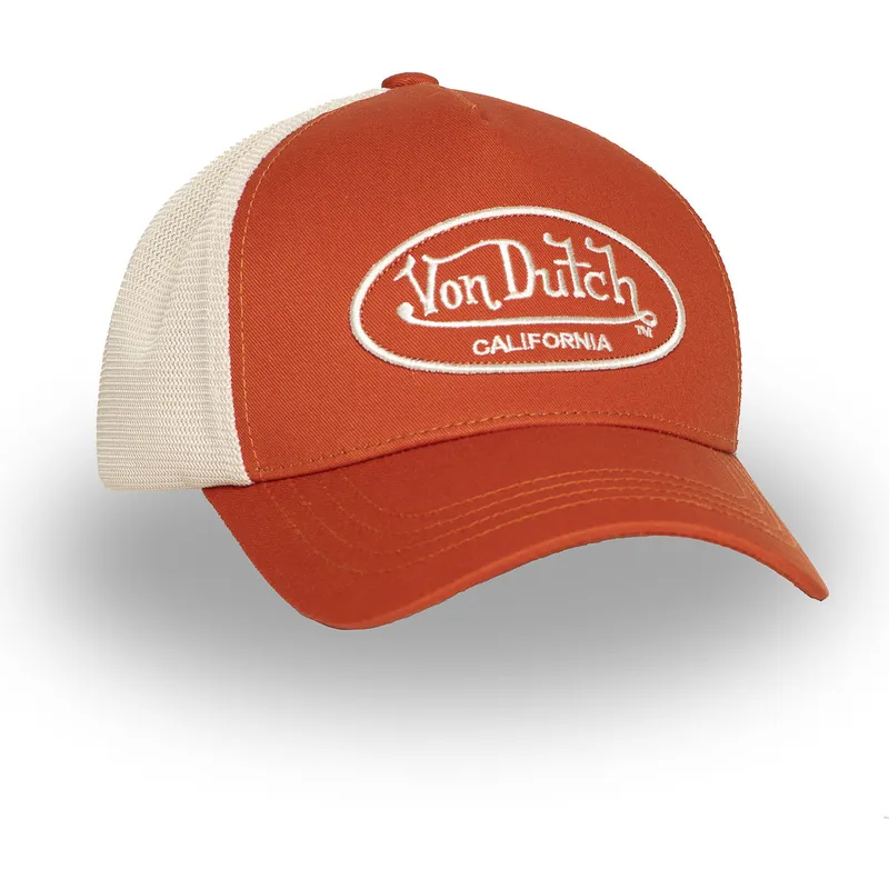 petten-gebogen-oranje-verstelbare-band-van-von-dutch